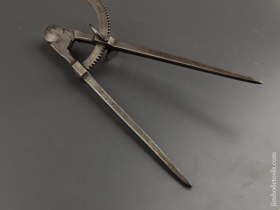 Rare! THEWLISS & GRIFFITH Rack & Pinion Geared Nine inch Dividers - 88920U