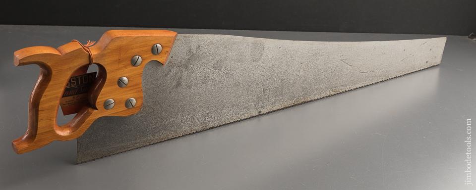 UNUSED! 5 1/2 point 26 inch Rip DISSTON D8 Hand Saw with Tag MINT in Original Box - 88942