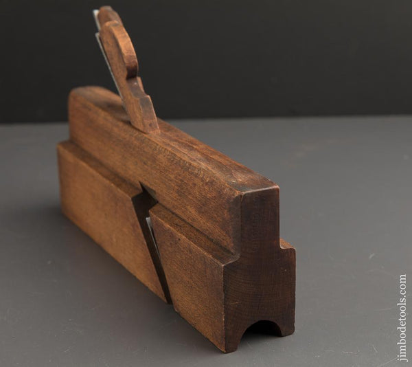 One inch Double Iron Nosing Plane by OHIO TOOL CO circa 1851-1913 FINE - 88959