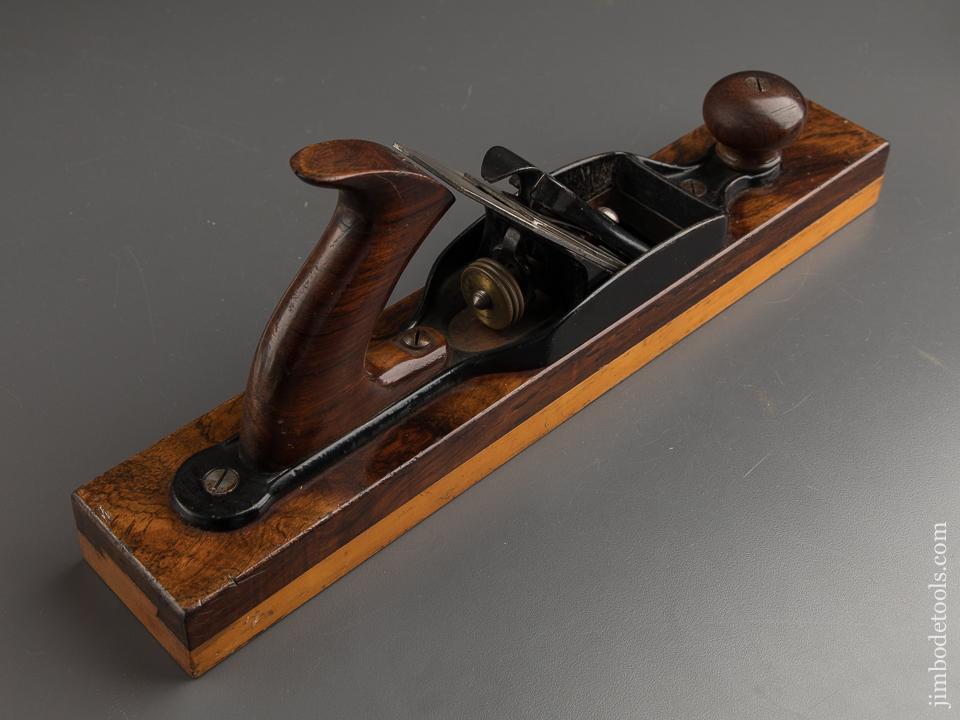 SPECTACULAR Solid Nut Split Body Rosewood/Boxwood STANLEY No. 27 Presentation Plane - EXCELSIOR 88970