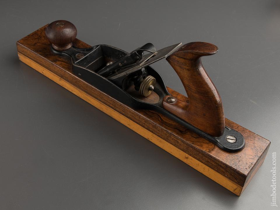 SPECTACULAR Solid Nut Split Body Rosewood/Boxwood STANLEY No. 27 Presentation Plane - EXCELSIOR 88970