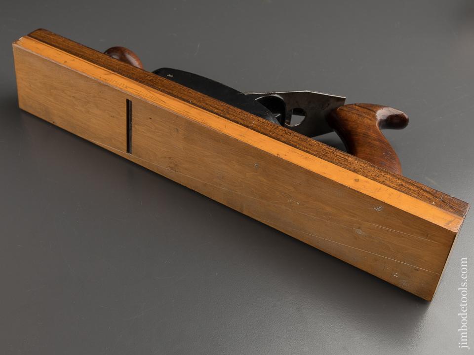 SPECTACULAR Solid Nut Split Body Rosewood/Boxwood STANLEY No. 27 Presentation Plane - EXCELSIOR 88970