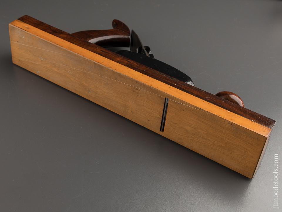 SPECTACULAR Solid Nut Split Body Rosewood/Boxwood STANLEY No. 27 Presentation Plane - EXCELSIOR 88970