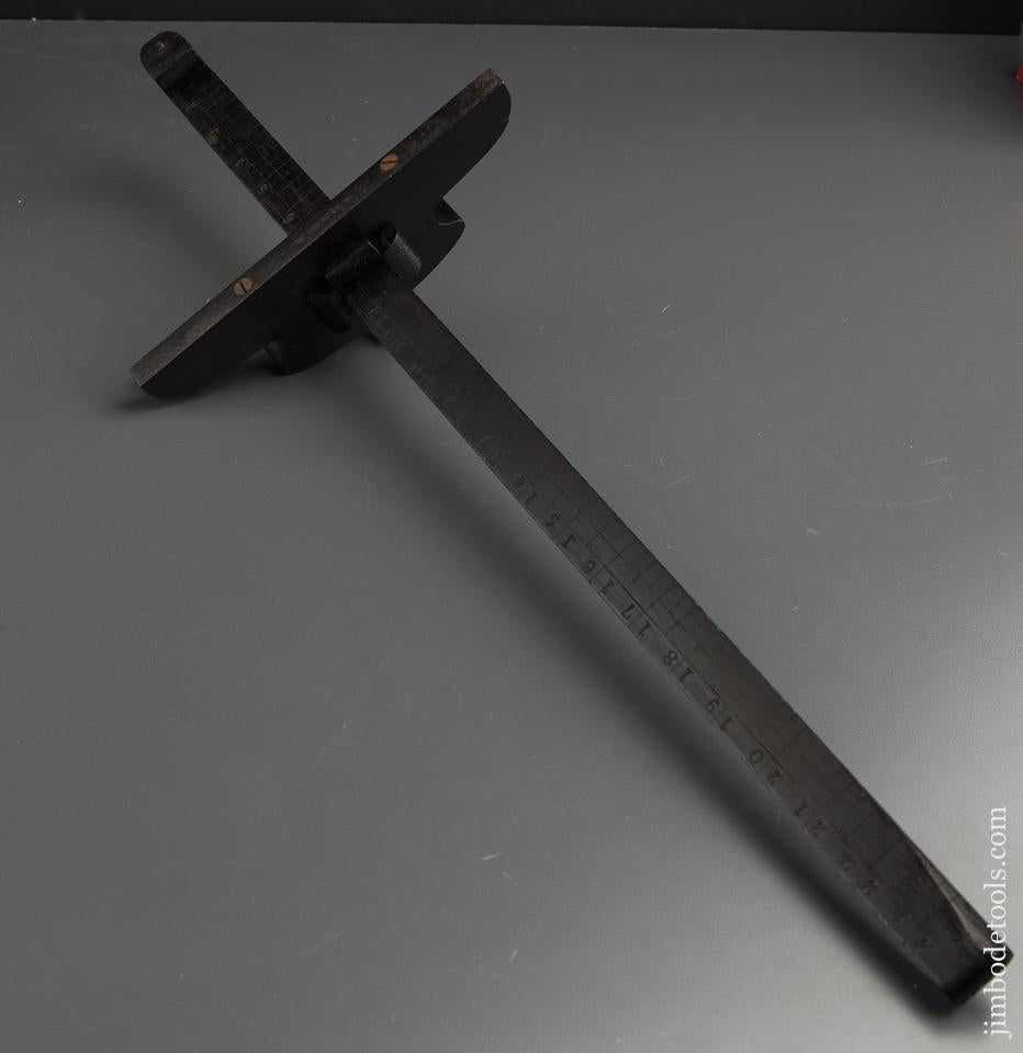 Awesome 24 inch Long Ebony Panel Gauge - 88973