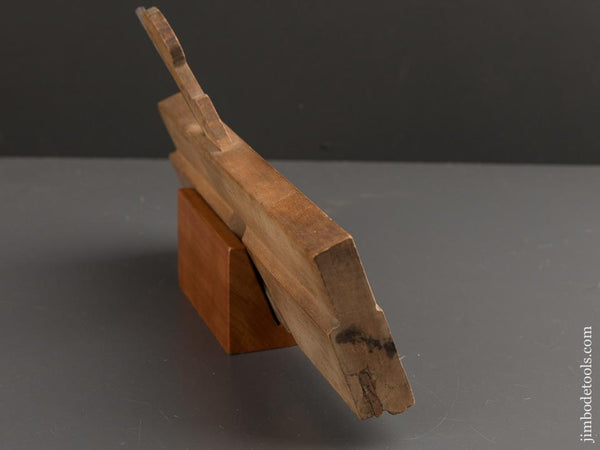1/4 inch Side Bead Molding Plane by D.R. BARTON circa 1832-74 GOOD+ - 88979