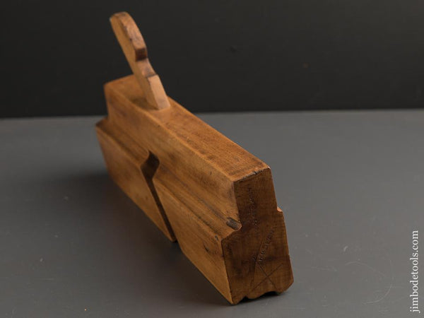 1 5/8 inch Wide Ogee No. 126 Molding Plane by A. HOWLAND N.Y. circa 1869-74 GOOD+ - 88981