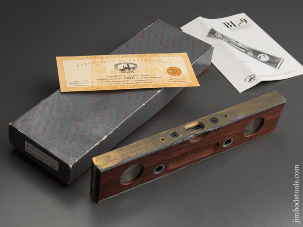 1994 BRIDGE CITY TOOL WORKS BL-9 Precision Bench Level in Original Box - 88995