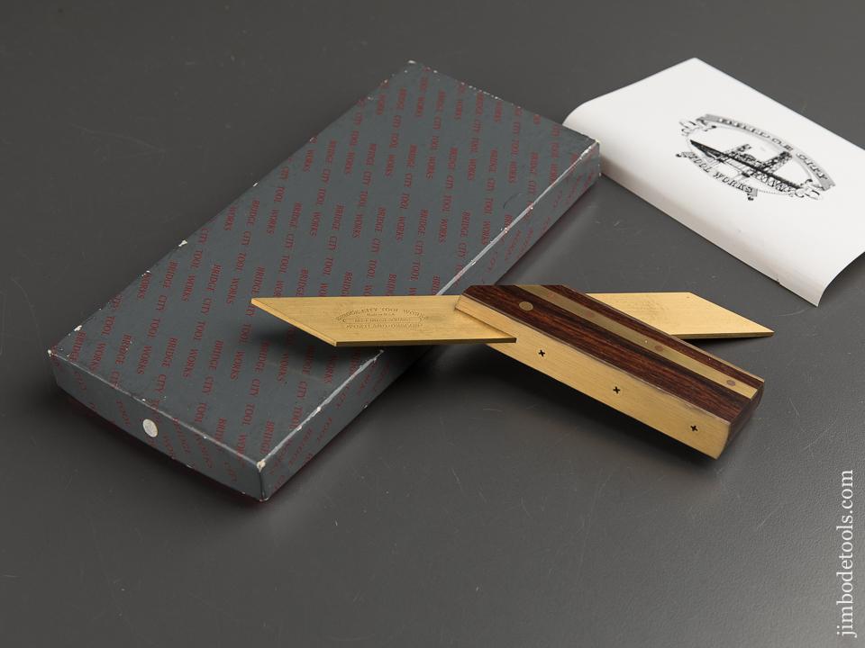 BRIDGE CITY TOOL WORKS MS-1 Miter Square in Original Box - 89001