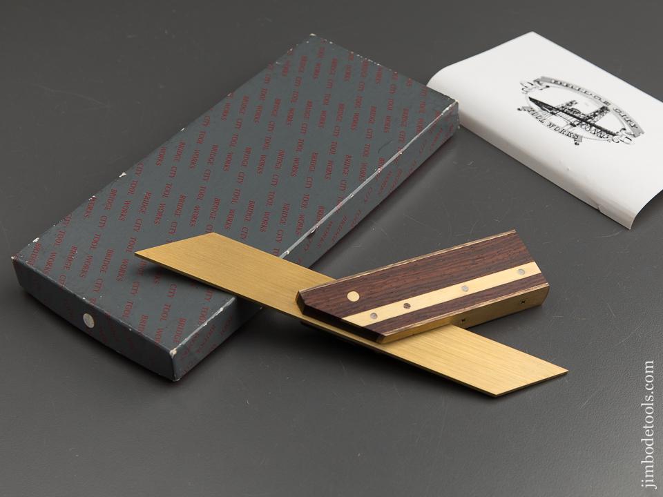 BRIDGE CITY TOOL WORKS MS-1 Miter Square in Original Box - 89001