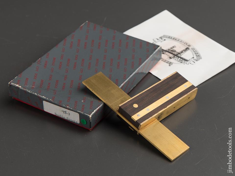 BRIDGE CITY TOOL WORKS TS-3 Double Square in Original Box - 89003