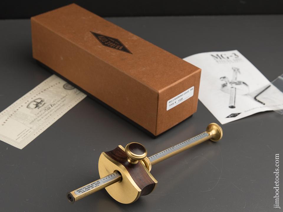 1997 BRIDGE CITY TOOL WORKS MG-3 Rosewood Marking Gauge in Original Box - 89006