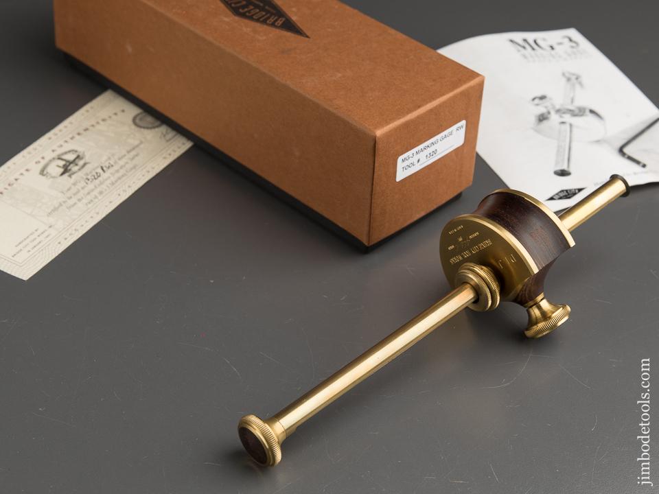 1997 BRIDGE CITY TOOL WORKS MG-3 Rosewood Marking Gauge in Original Box - 89006