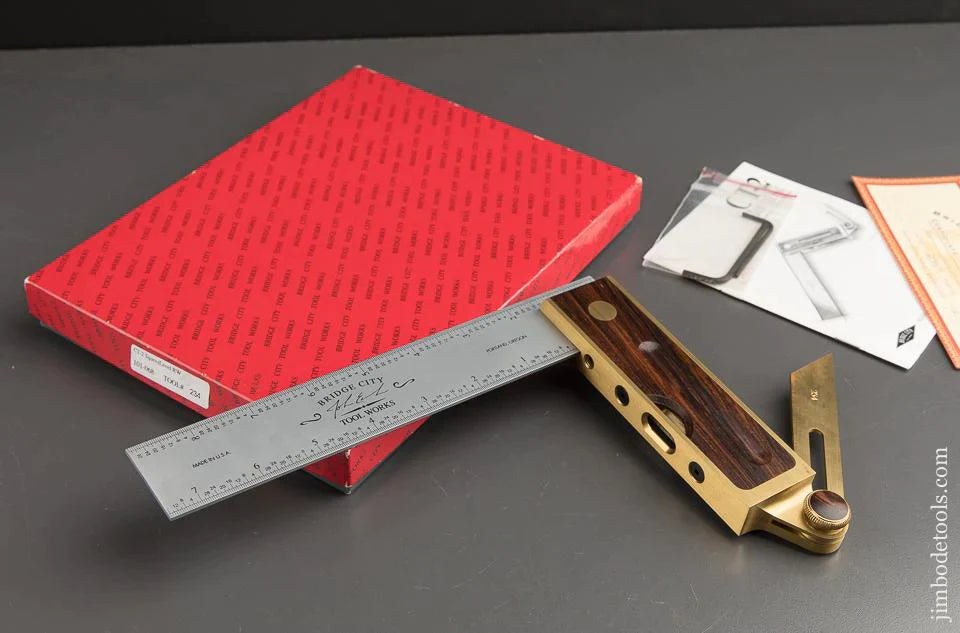 1994 BRIDGE CITY TOOL WORKS CT-2 Rosewood Squevel in Original Box - 89009