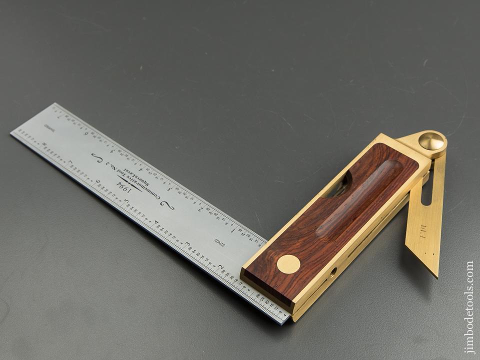 1994 BRIDGE CITY TOOL WORKS CT-2 Rosewood SqueveLevel in Original Box - 89010
