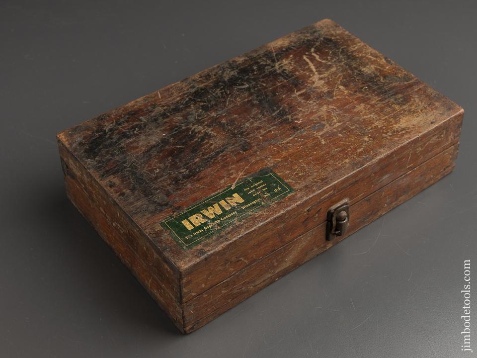 Complete Set of 13 IRWIN Auger Bits in Original Box - 89022