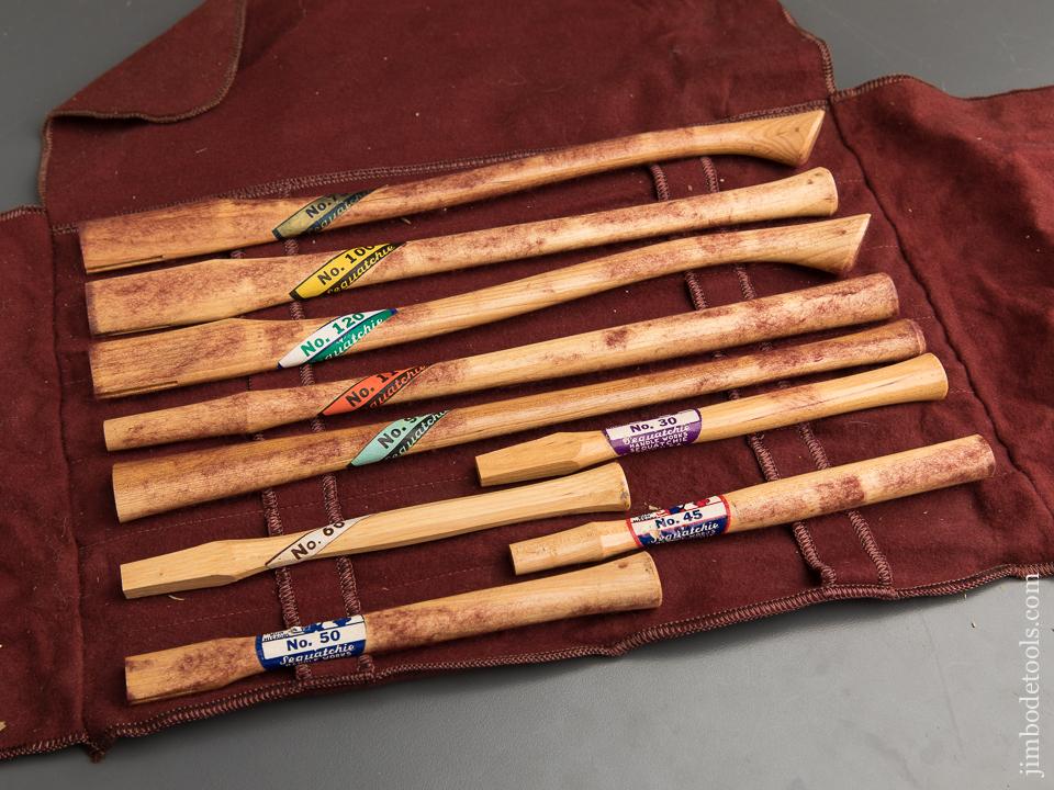 Fantastic! Salesman's Sample Set of Axe & Hammer Handles - 89024