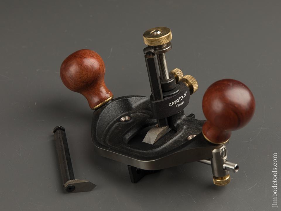 MINT & Unused! VERITAS Router Plane with Fence and Two Cutters - 89040R