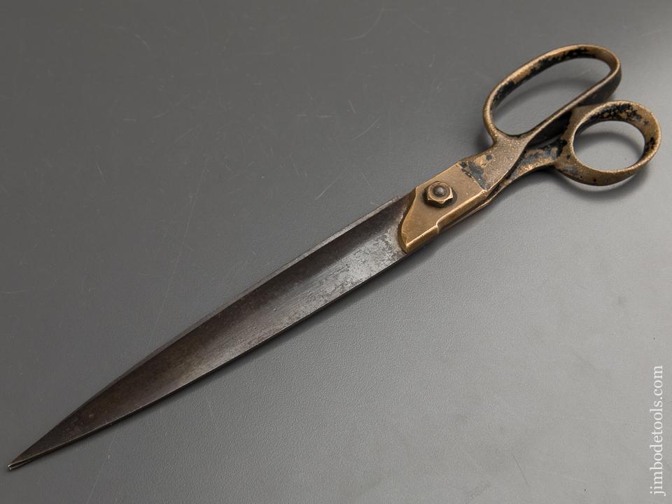 Thirteen Inch Brass Handled Shears - 89076