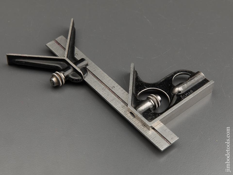 Six inch STARRETT Combination Square with Two STARRETT Heads - 89080