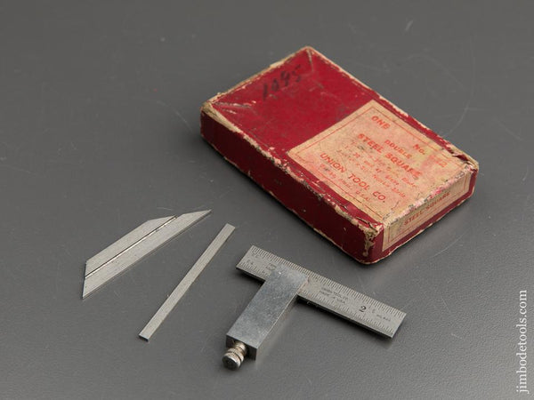 UNION No. 622 Steel Double Square in Original Box - 89087