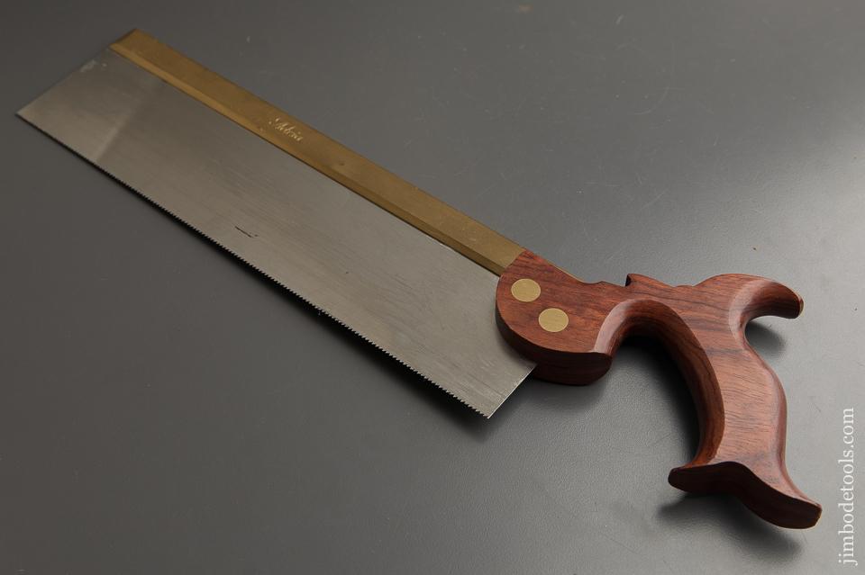 14 point 12 inch Rip ADRIA Bubinga Brass Back Saw - 89115