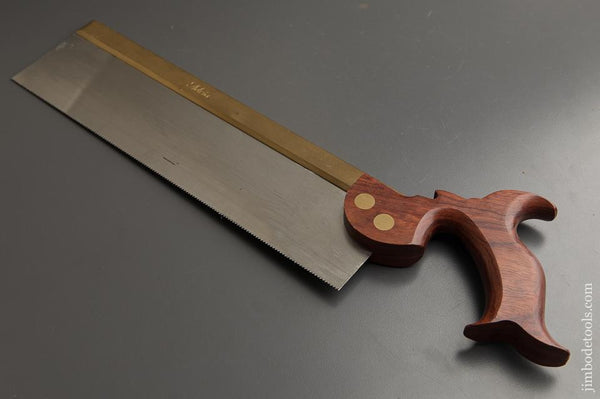 14 point 12 inch Rip ADRIA Bubinga Brass Back Saw - 89115