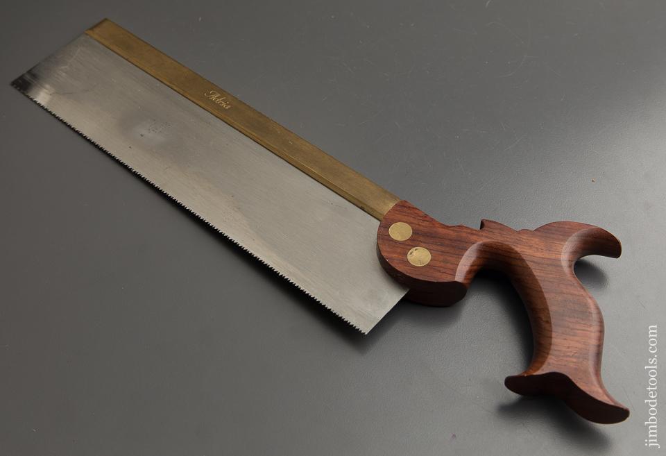 14 point 12 inch Crosscut ADRIA Bubinga Brass Back Saw - 89116