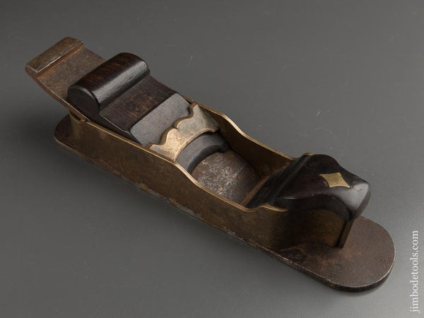 Magnificent! Gunmetal & Ebony Mitre Plane - 89122