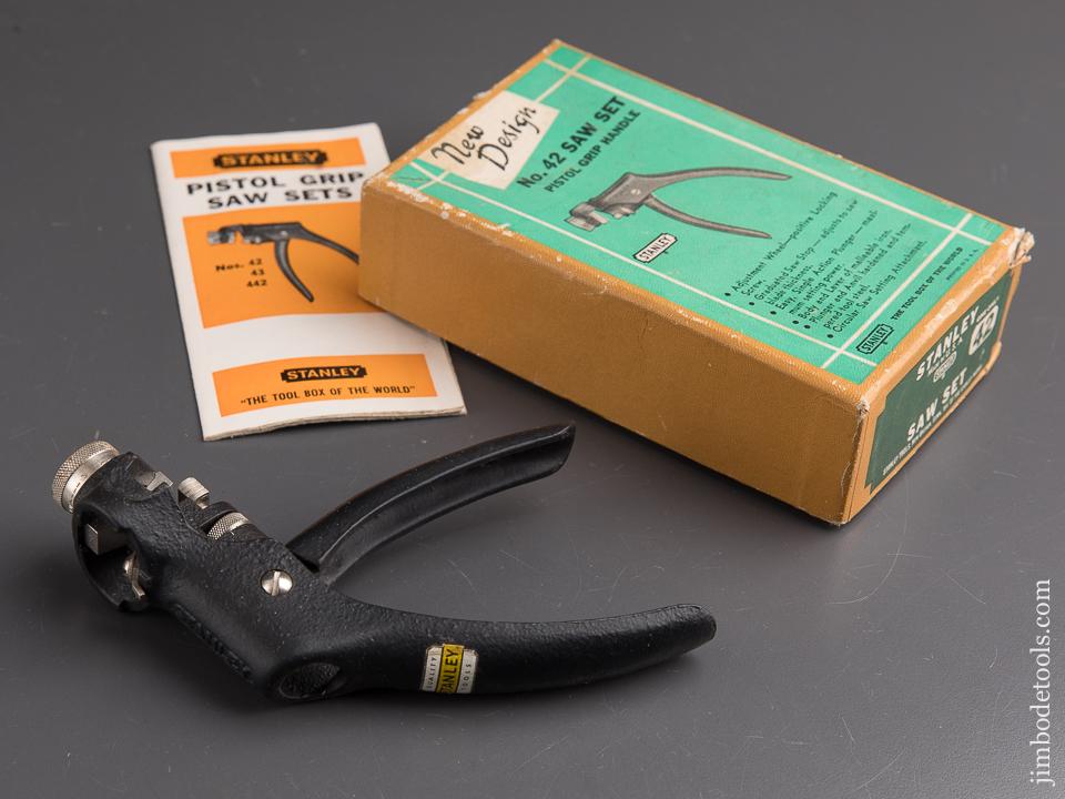 STANLEY No. 42 Saw Set in Original Box - 89129