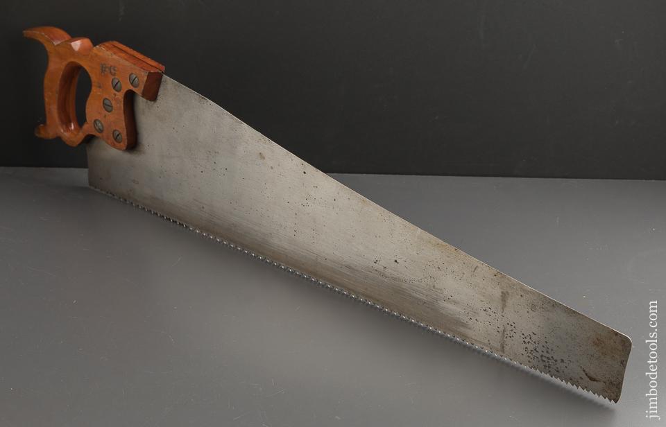 JUST SHARPENED! 6 point 26 inch Rip DISSTON D8 Hand Saw - 89140