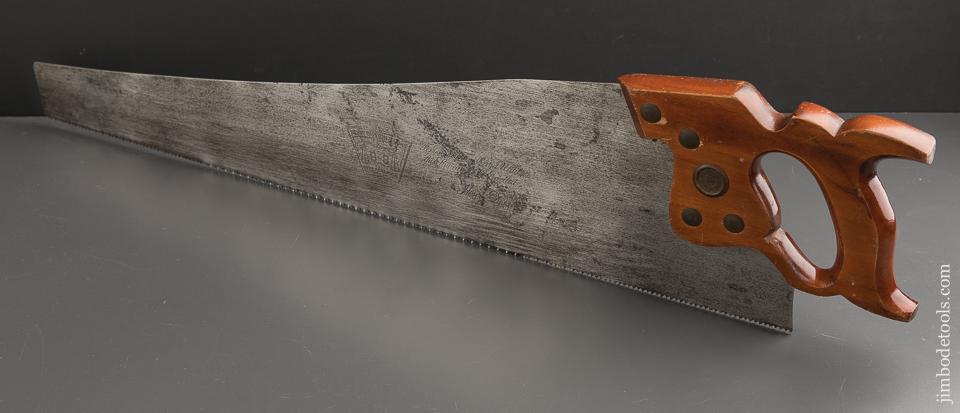 8 point 26 inch Crosscut DISSTON D8 Hand Saw circa 1947-53 - 89141