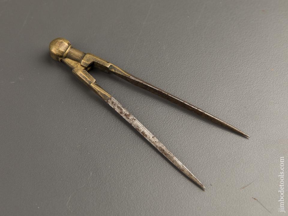 18th Century Brass Top Dividers - 89158U