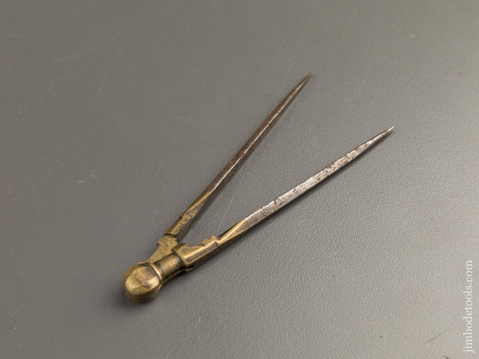 18th Century Brass Top Dividers - 89158U