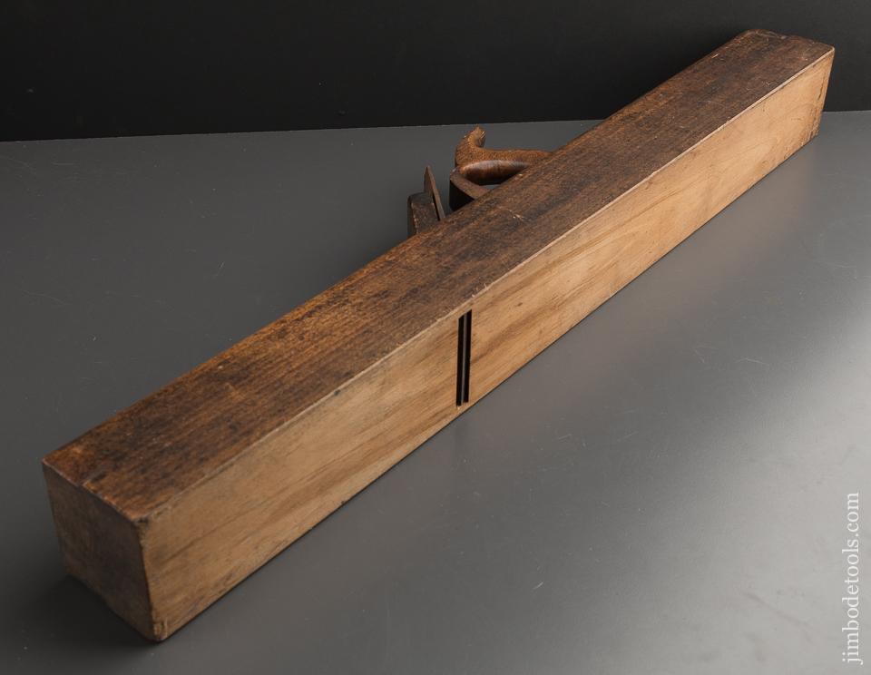 Crisp 30 inch Jointer Plane by A. CUMINGS BOSTON circa 1850 FINE - 89168