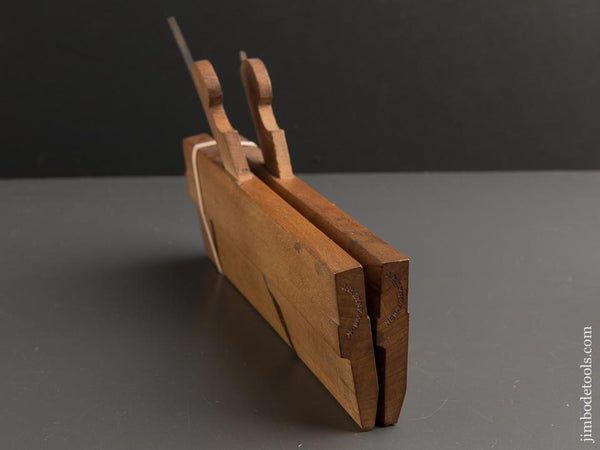 No. 4 Hollow & Round Molding Planes by J.P. LYNE & SON circa 1860 EXTRA FINE - 89178