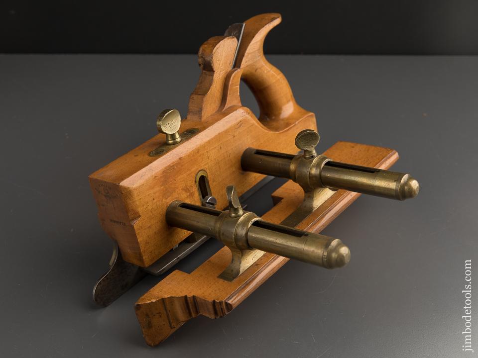 Rare! MATHIESON Brass Armed Plow Plane - 89183