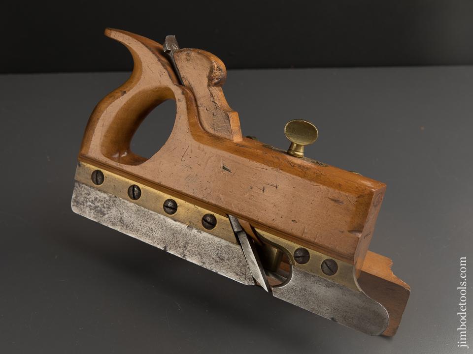 Rare! MATHIESON Brass Armed Plow Plane - 89183