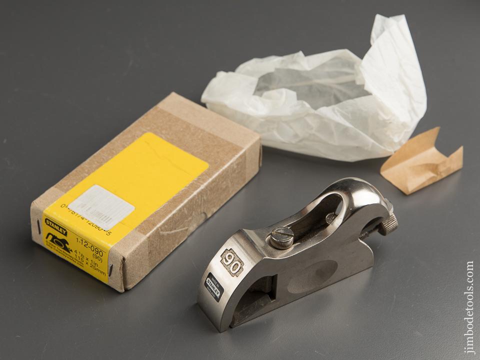 STANLEY No. 90 Bull Nose Rabbet Plane MINT in Original Box - 89190