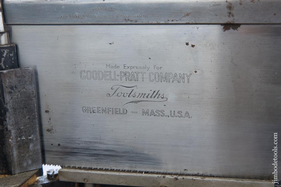 Fantastic! GOODELL-PRATT Large Miter Box in Its Original Shipping Crate - 89191