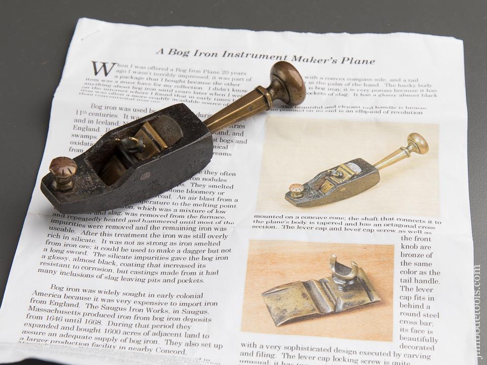 Incredible Bog Iron Instrument Maker's Plane - 89200U