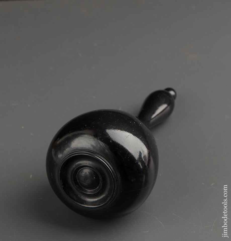 Lovely 1907 Ebony Presentation Mallet with Medallion - 89204U
