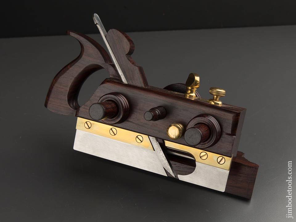 Stunning! Rosewood Centerwheel (Ohio) Plow Plane by JIM LEAMY - 89208U