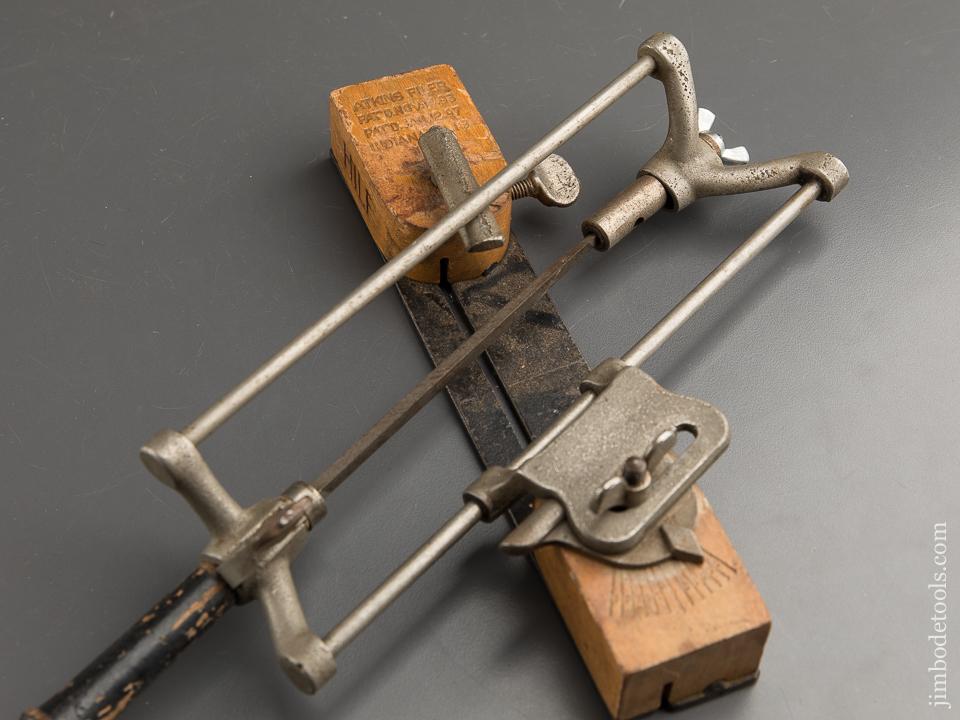 Precision Patented ATKINS Saw Filer Saw Sharpening Guide - 89221