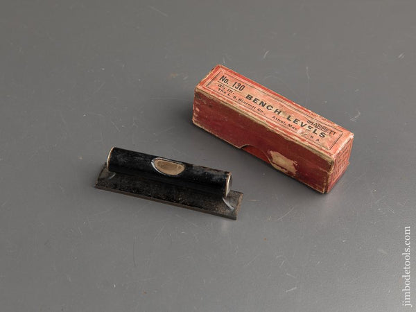 3 1/2 inch STARRETT No. 130 Bench Level in Original Box - 89238
