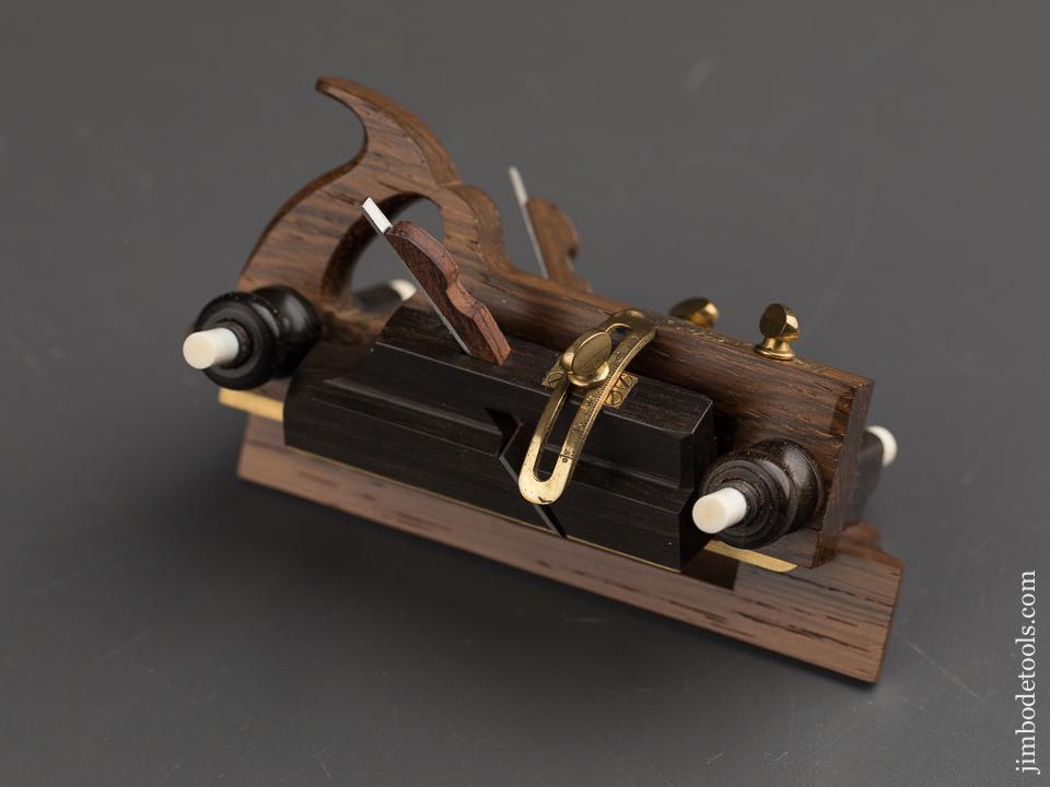 PAUL HAMLER Miniature Four inch TIDEY Patent Rosewood Beveling Plane MINT - 89262U