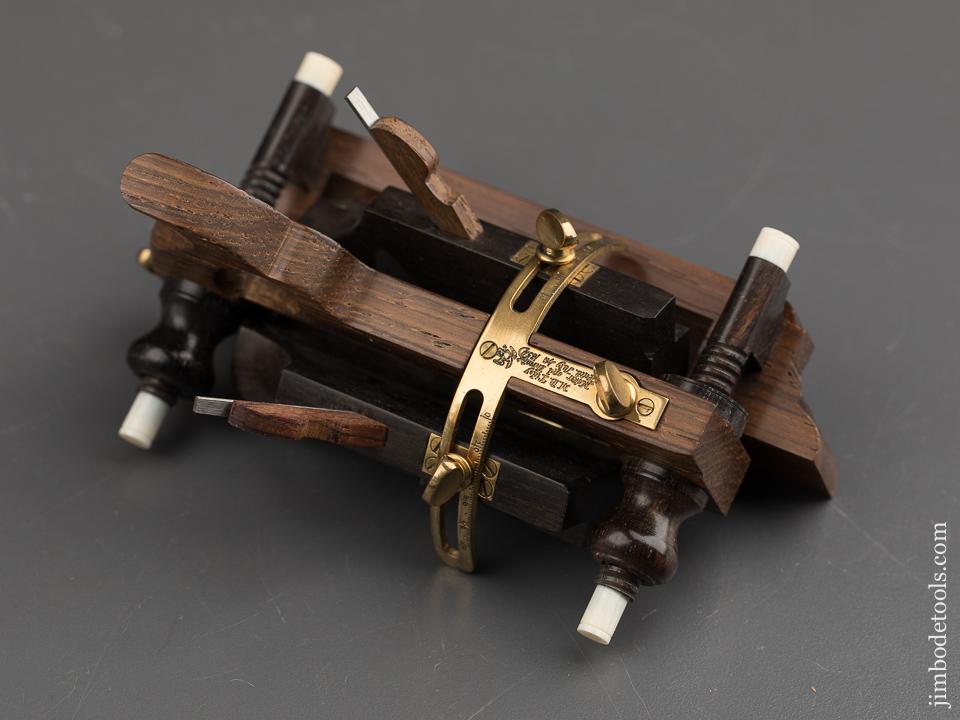 PAUL HAMLER Miniature Four inch TIDEY Patent Rosewood Beveling Plane MINT - 89262U