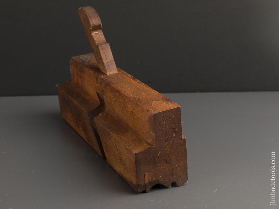 Crispy EDWARD CARTER TROY NY Complex Molding Plane circa 1854-97 - 89265