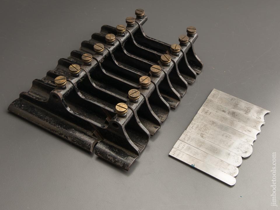 COMPLETE Set of Hollows & Rounds for STANLEY No. 45 Combination Plane EXTRA FINE! - 89269