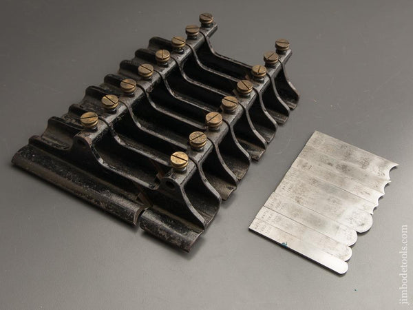 COMPLETE Set of Hollows & Rounds for STANLEY No. 45 Combination Plane EXTRA FINE! - 89269