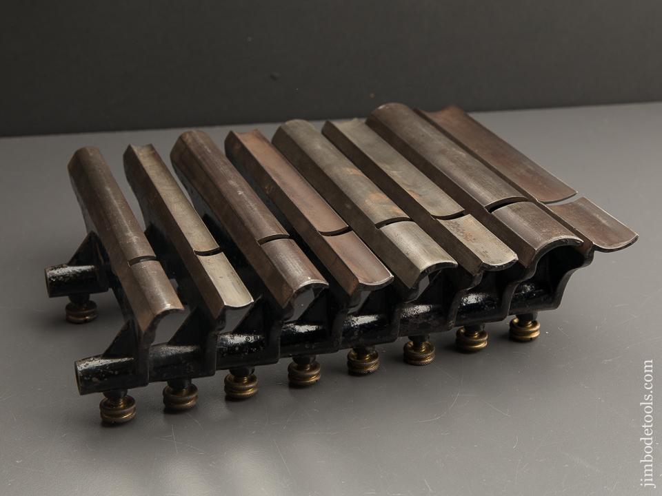 COMPLETE Set of Hollows & Rounds for STANLEY No. 45 Combination Plane EXTRA FINE! - 89269